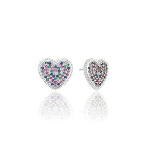 Beautiful heart earrings